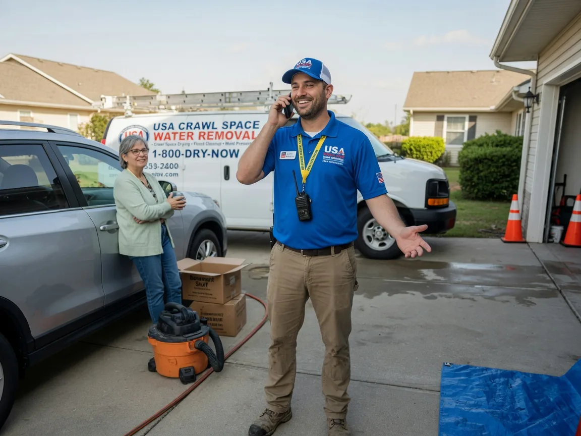 Crawl Space Water Removal Forkland, AL FAQs